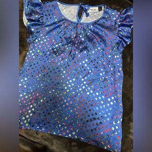 Cynthia rowley polka dot top